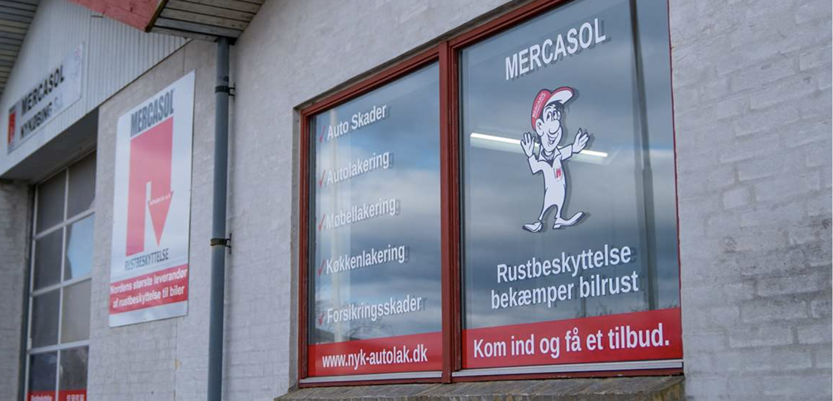 Autolakering og Mercasol Center